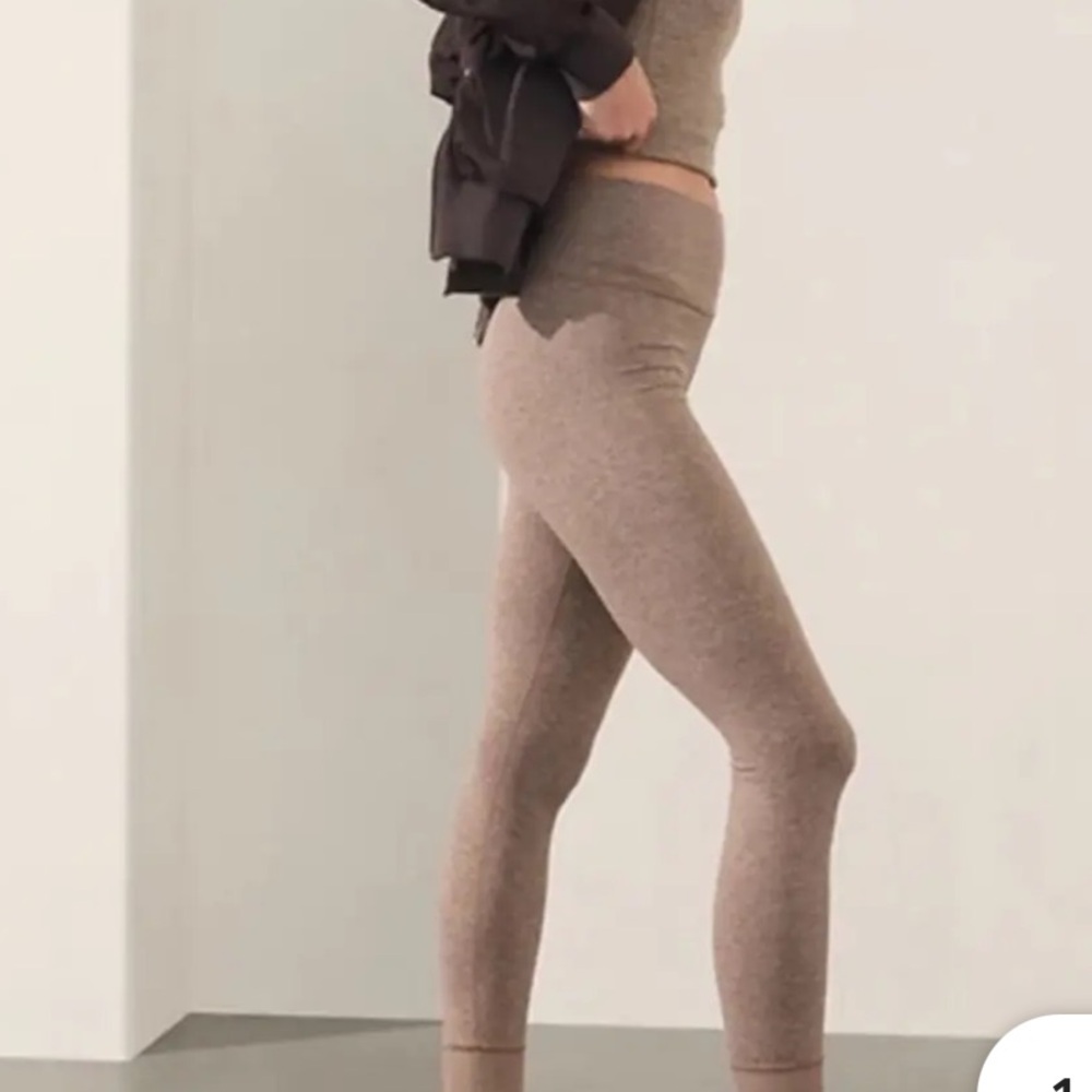 NWT Tan Athleta Softluxe Tight